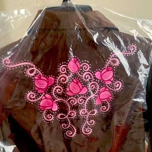 Cowgirl button down shirt perfect condition size XS